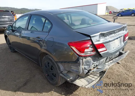 2013 Honda Civic Lx z USA, uszkodzony, nr VIN 19XFB2F58DE293467